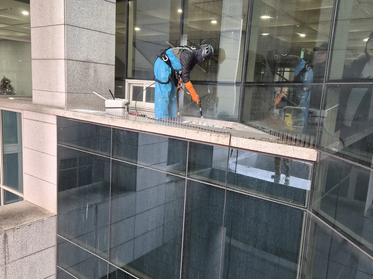 순창군 구림면 건물 복도·대기 동선 야간 위생청소 사례 - 행진크린