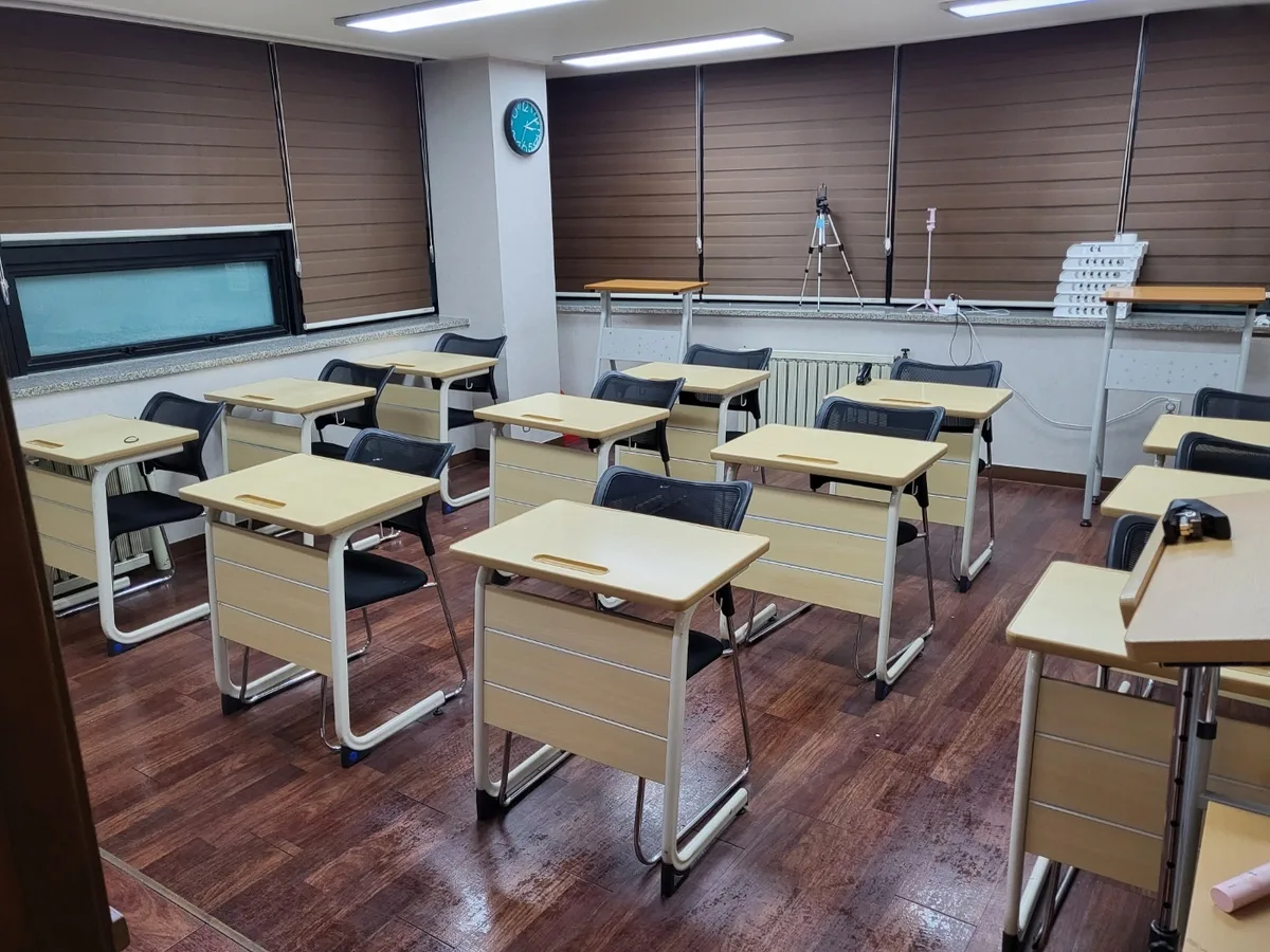 정읍시 삼산동 보습학원 상담 검사실 위생청소 사례 - 행진크린